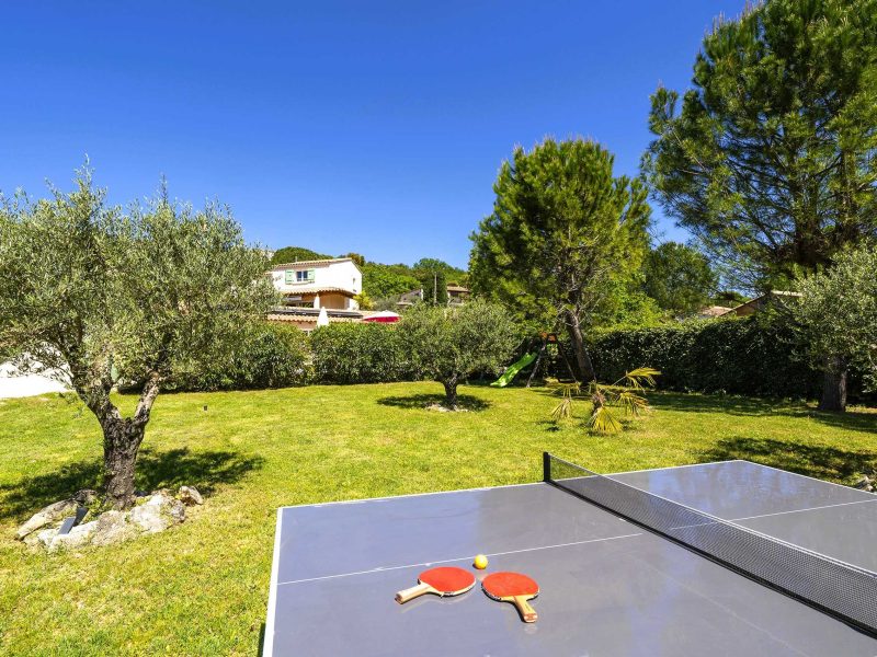 Pingpong dans le jardin Web